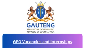 Current x6 GPG Jobs April 2024, Fill Online Application @www.gauteng.gov.za Vacancies